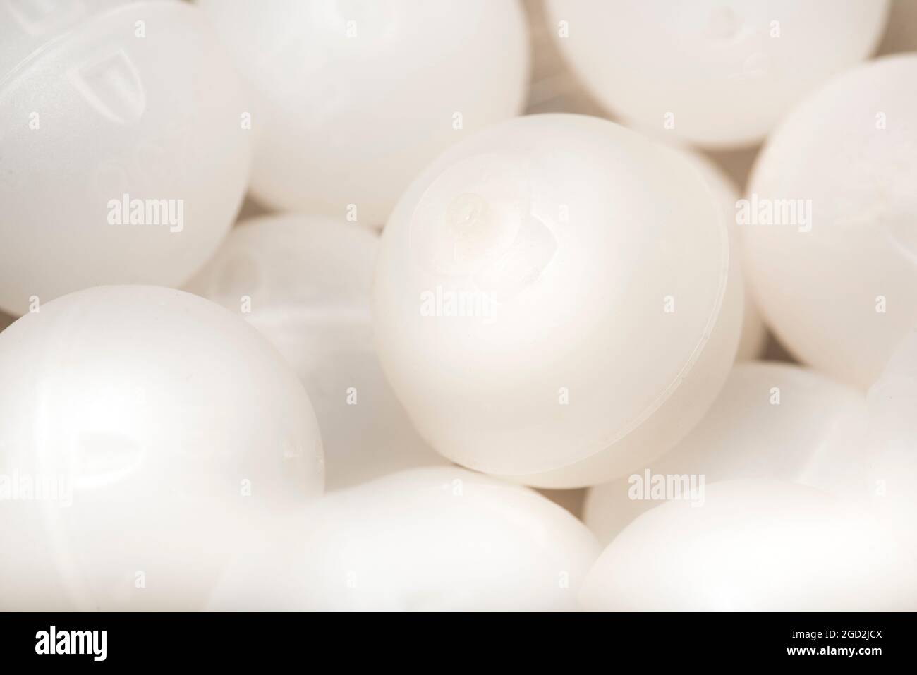 White beer can widgets abstract. Close up. The widget uses a nitrogen