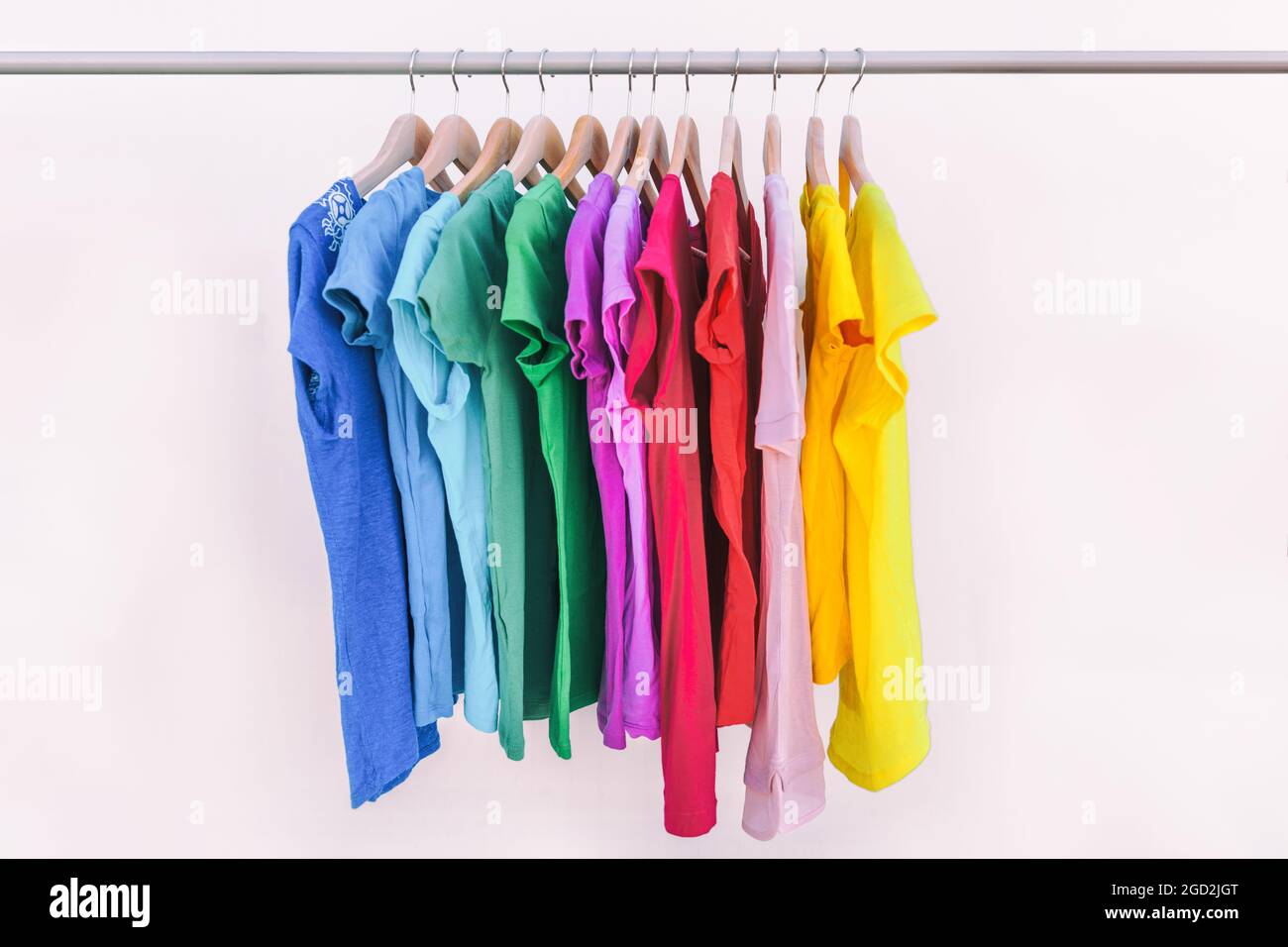 Rainbow colored clearance clothing womens