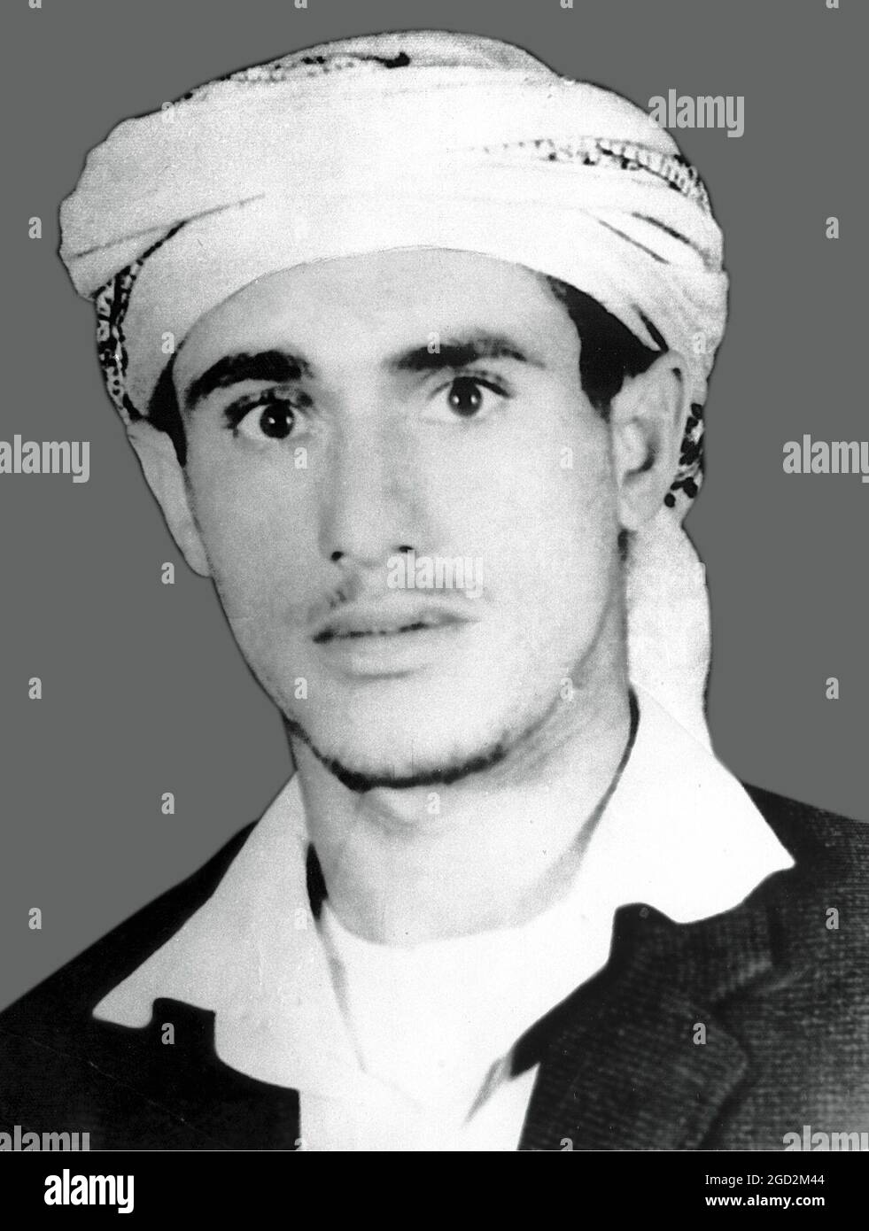 Young Ali Abdullah Saleh (unknown date) Stock Photo