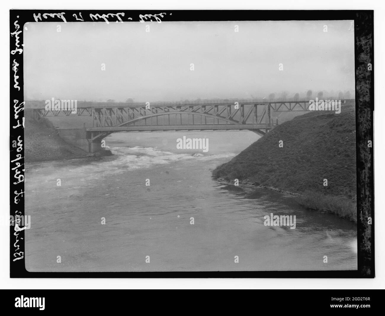 Bridge at rippon falls Black and White Stock Photos & Images - Alamy