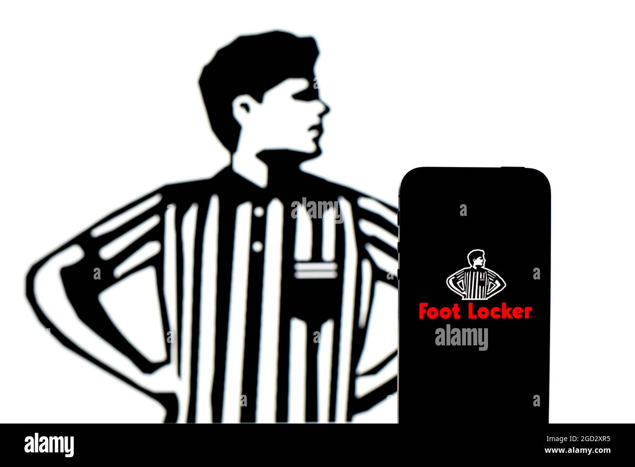 Foot locker employee hi-res stock photography and images - Alamy