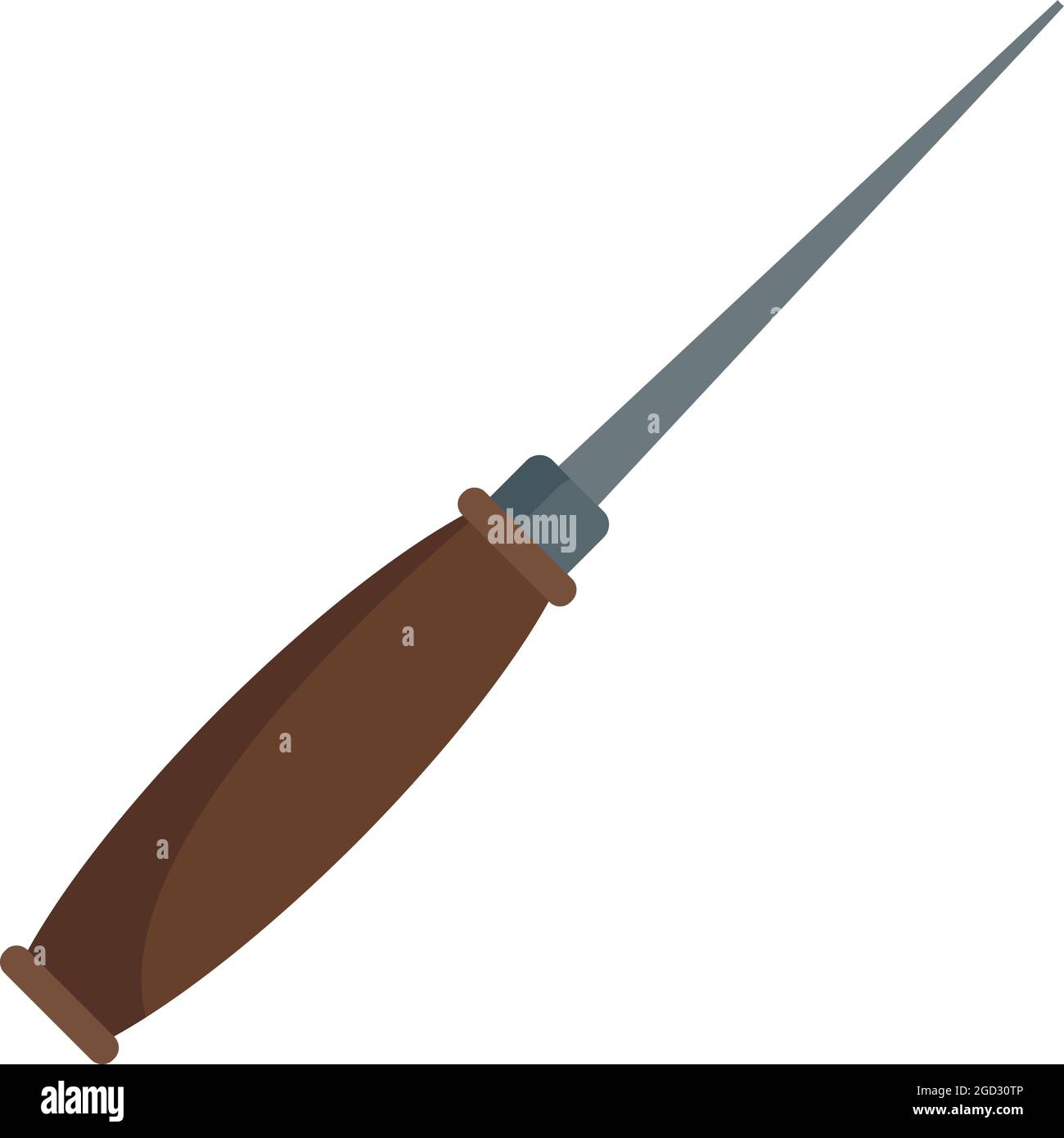 Shoe repair tool icon. Flat illustration of shoe repair tool vector ...