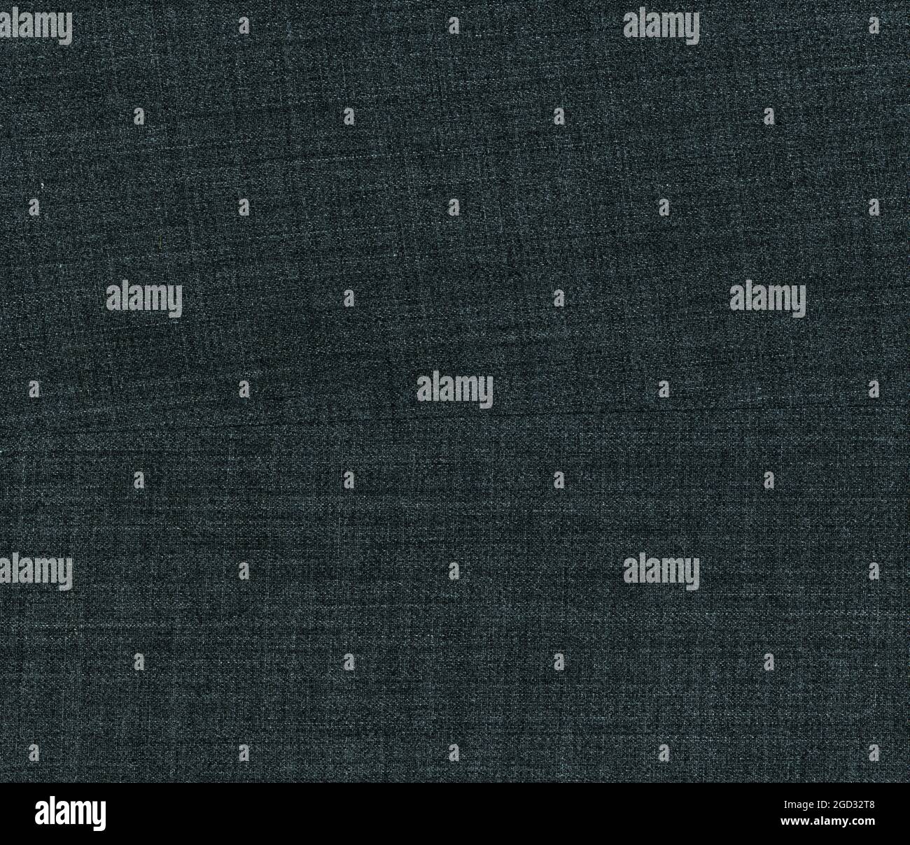 dark grey polyester and wool fabric texture useful as a background Stock Photo
