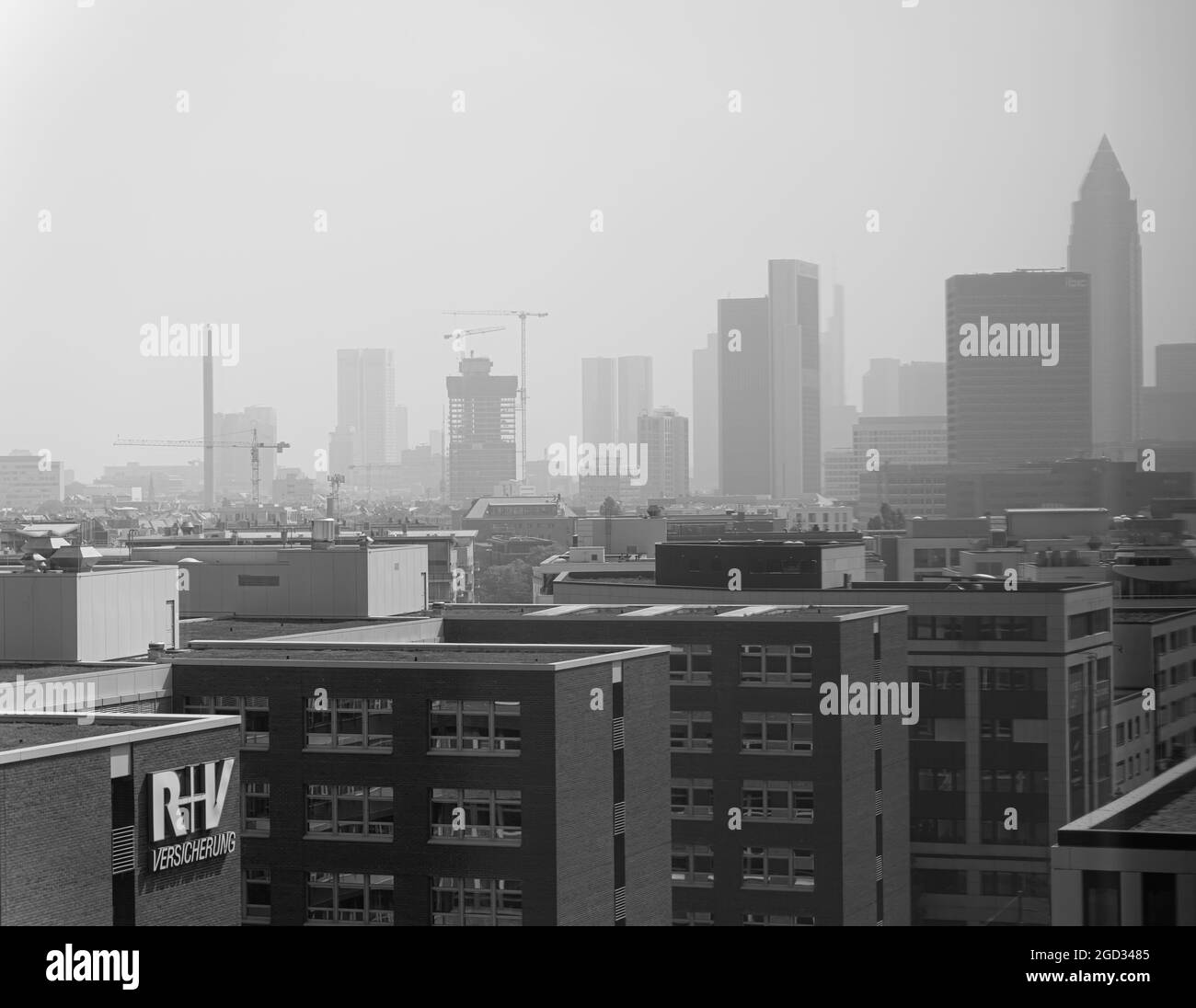 Landmarks of frankfurt Black and White Stock Photos & Images - Alamy