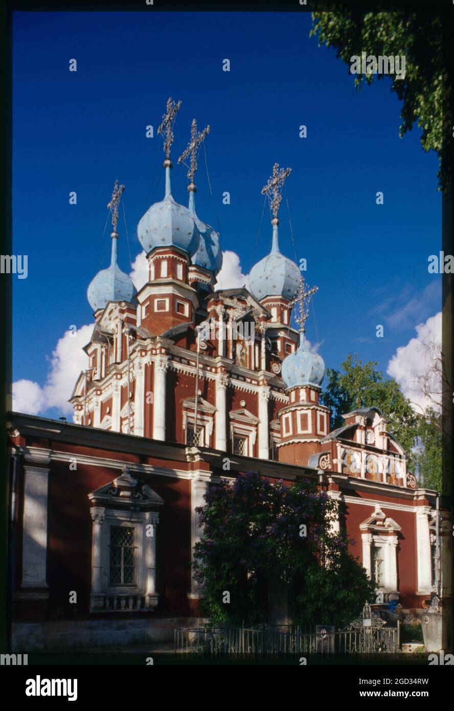 Church of the Kazan Icon of the Virgin (1694), south facade, Ustiuzhna ...