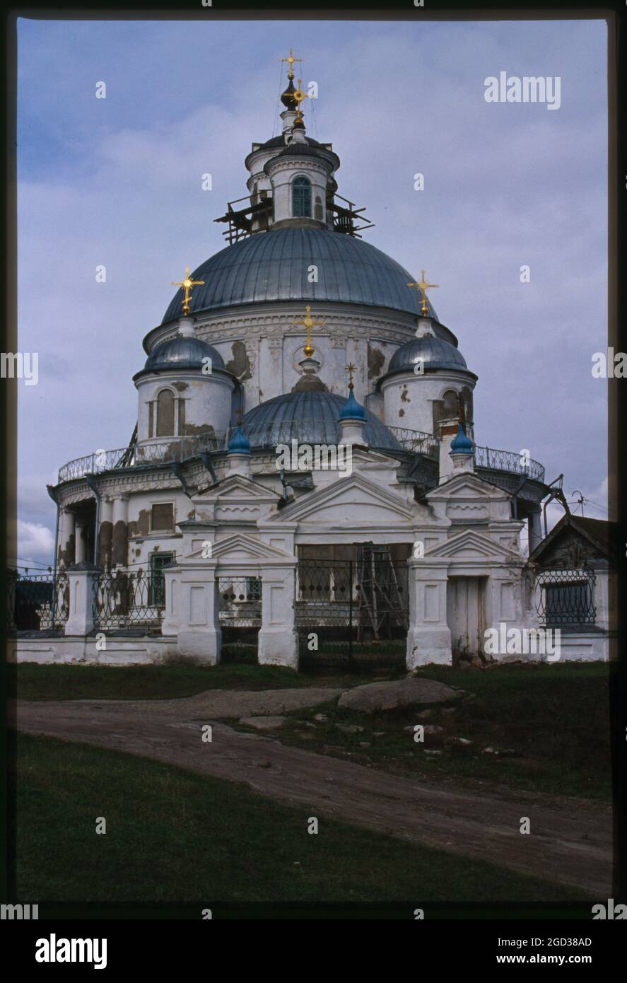Church of the Kazan Icon of the Virgin (1814-16), east view, Tel'ma ...