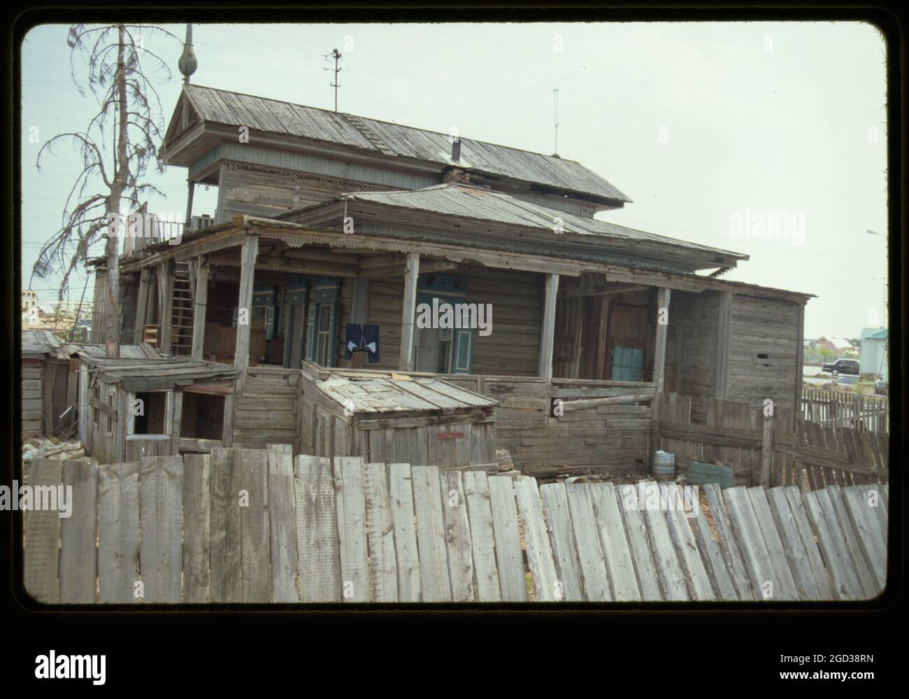 Log house (Potapov Street 27), (around 1900), Yakutsk, Russia; 2002