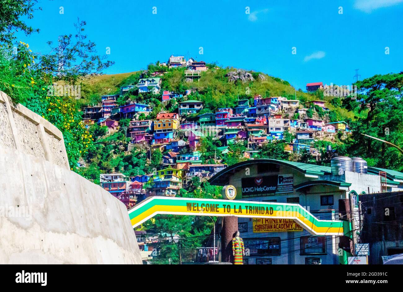 B, PHILIPPINES Dec 18, 2016 The La Trinidad Benguet in the