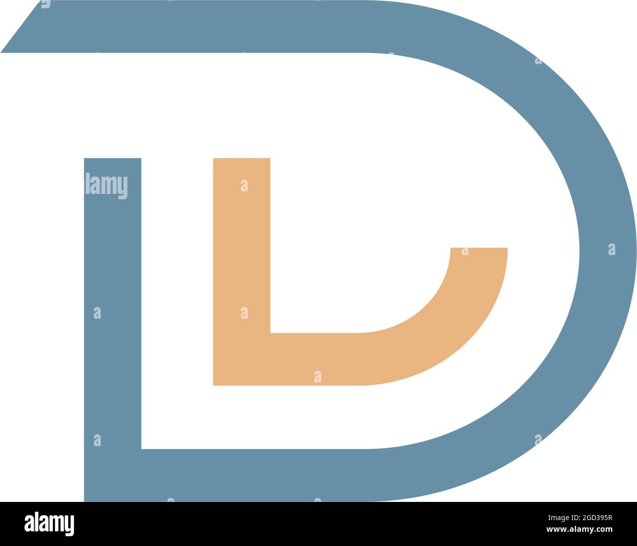 Letter D Logo Icon Design Concept Illustrtation Stock Vector Image