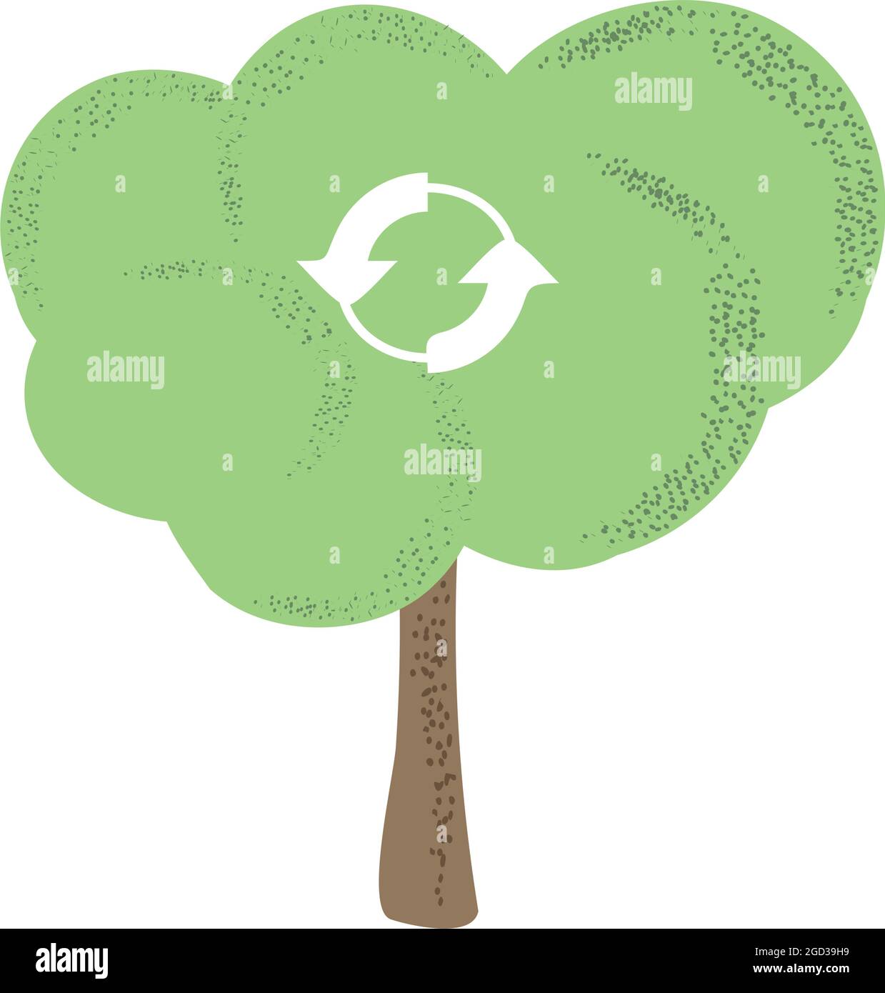 recycle and ecology tree Stock Vector Image & Art Alamy