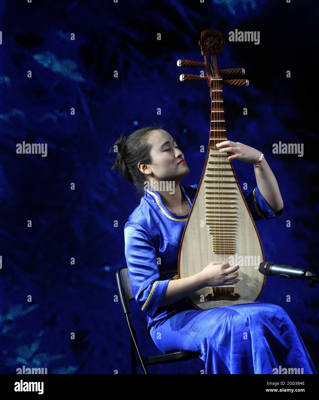 Chines Music & Dance Stock Photo