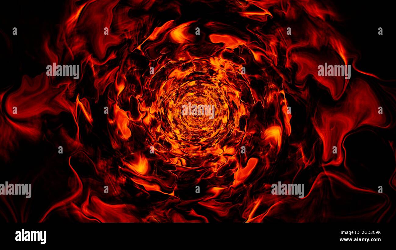 Abstract Spreading Out Fire Background Stock Photo