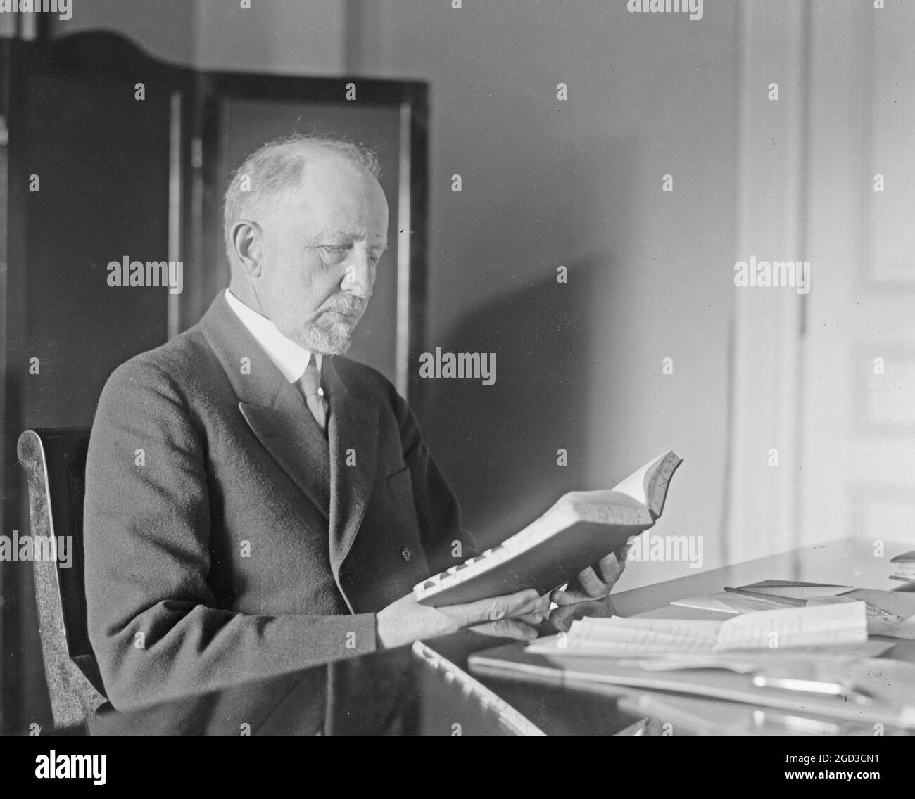 Speaker of the House Frederick H. Gillett ca.  between 1918 and 1920 Stock Photo