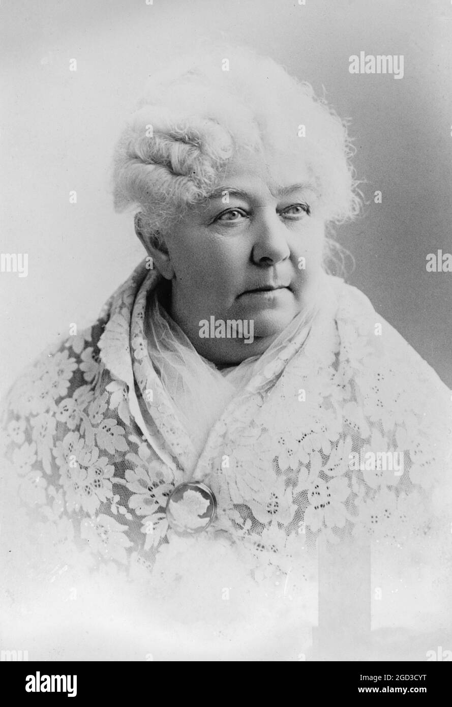 Elizabeth cady stanton portrait Black and White Stock Photos & Images ...