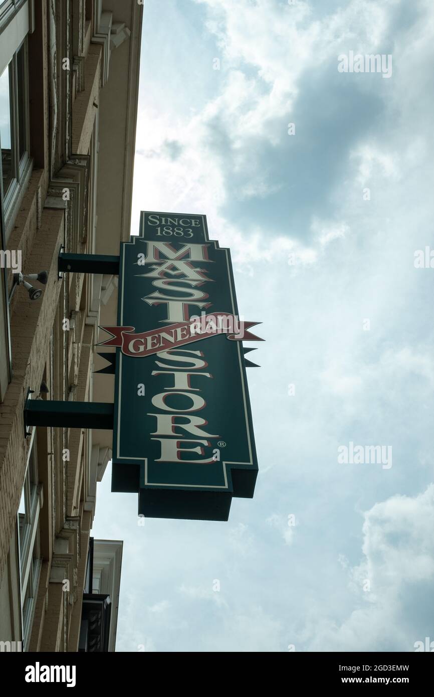 The Mast General Store is an iconic country store located on Gay Street