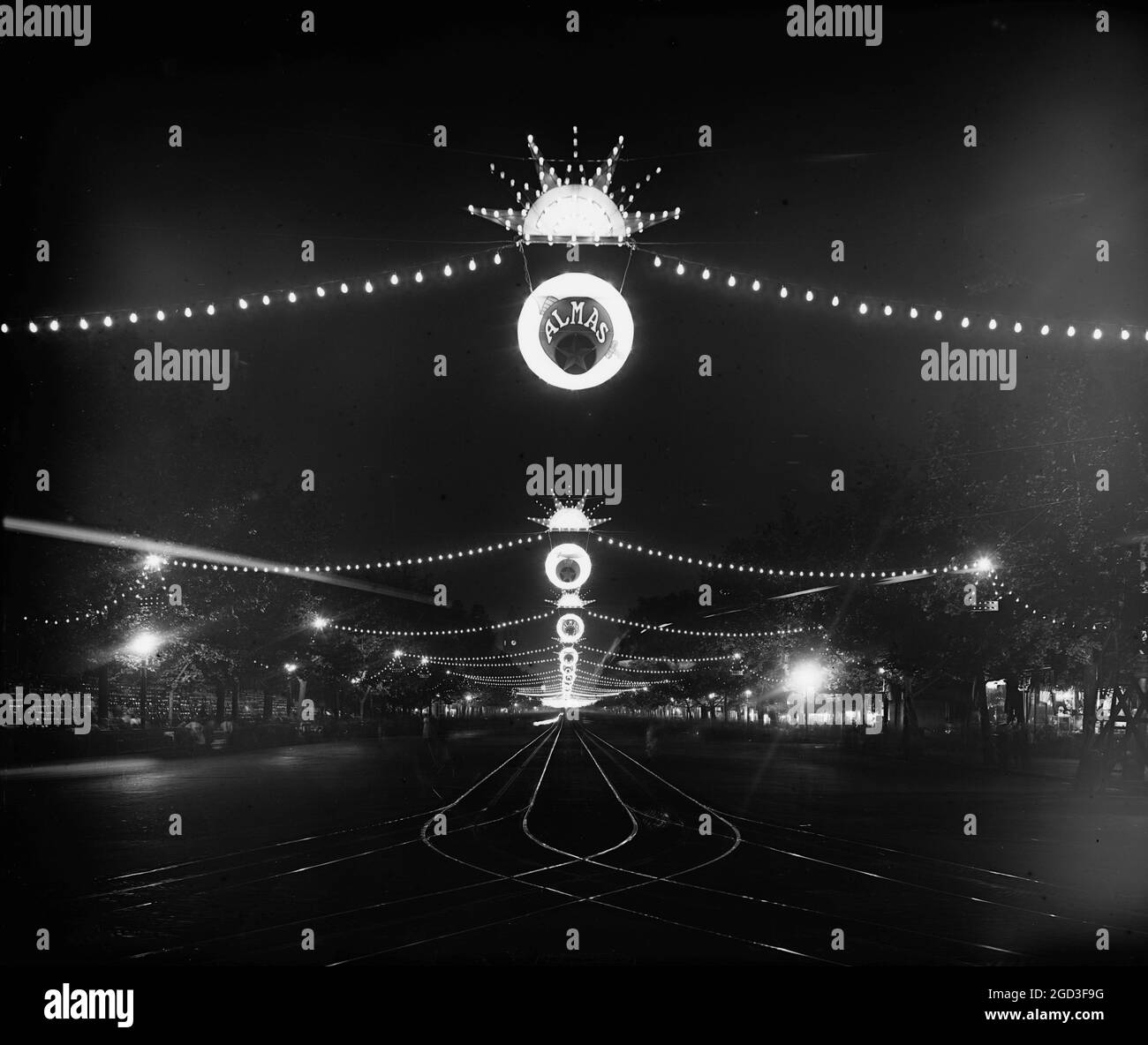 Early 1900s washington d c at night hi-res stock photography and images ...