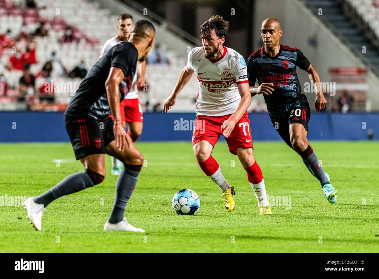 The images of the Spartak-Benfica match - SL Benfica