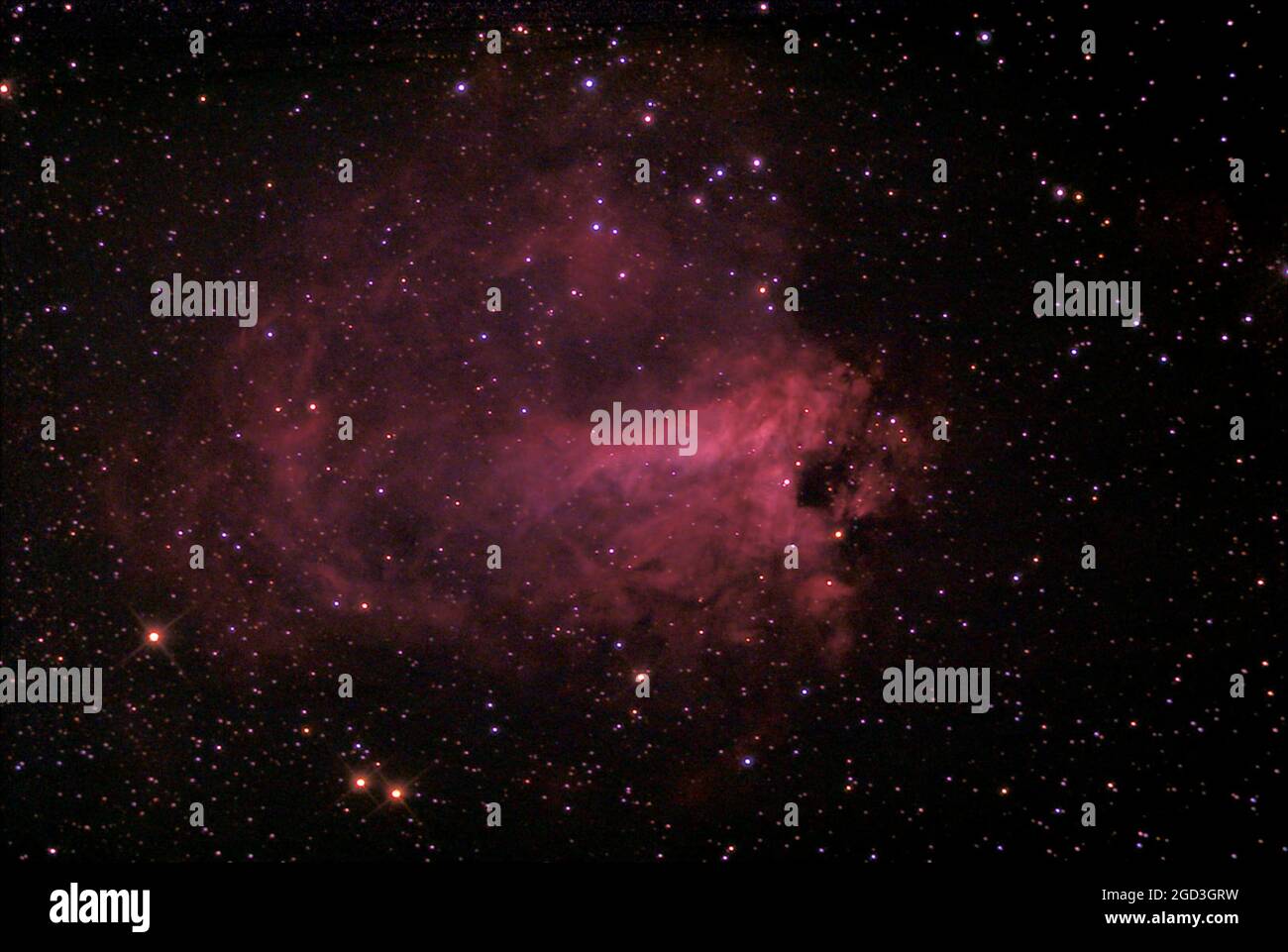 Omega Nebula Stock Photo