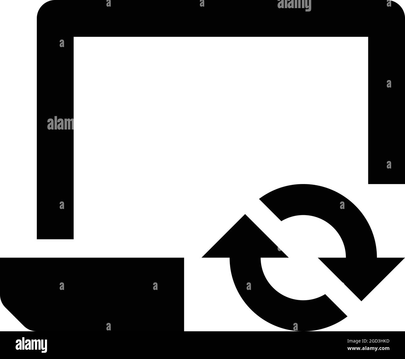 System status icon on the white background Stock Vector Image & Art - Alamy