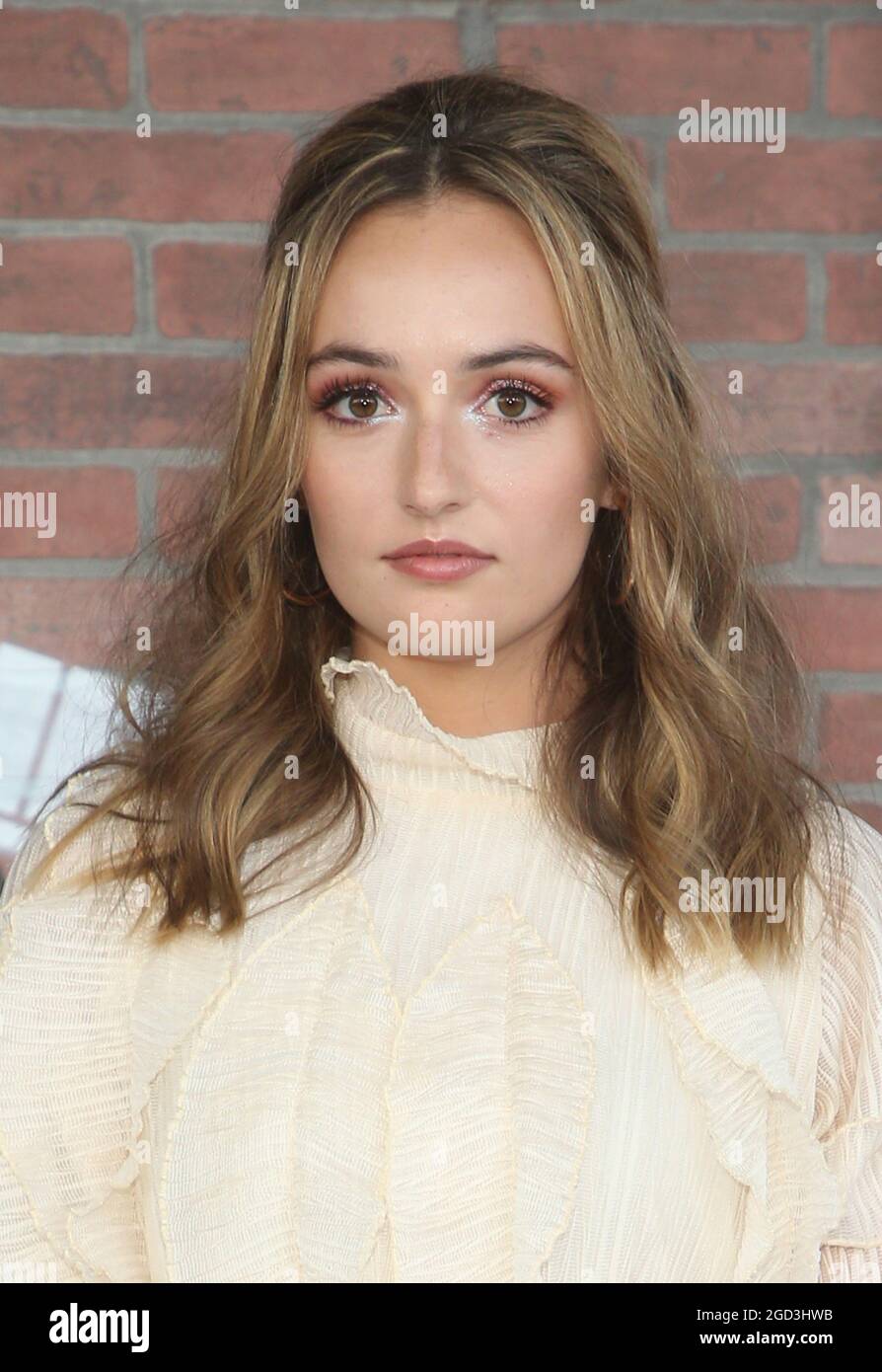 Los Angeles, Ca. 10th Aug, 2021. Erica Pappas at the premiere of Starz