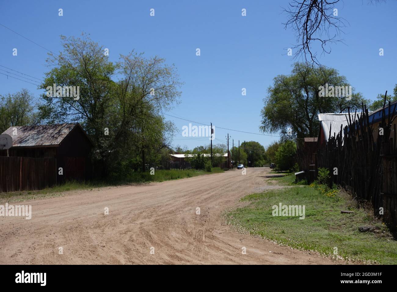 Madrid NM, Ghost town turned Artist destination Stock Photo Alamy