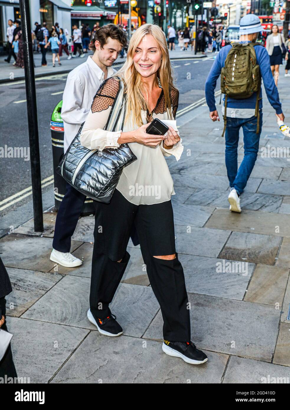 London, UK. 10th Aug, 2021. Samantha Womack attends the Press Night for ...