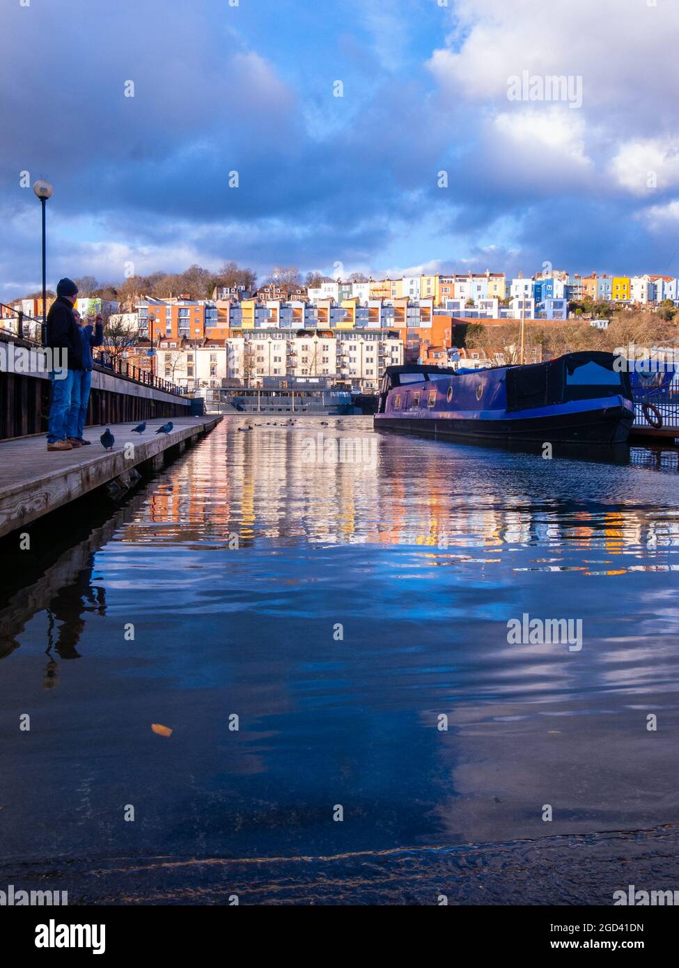 Coloured houses bristol hires stock photography and images Alamy