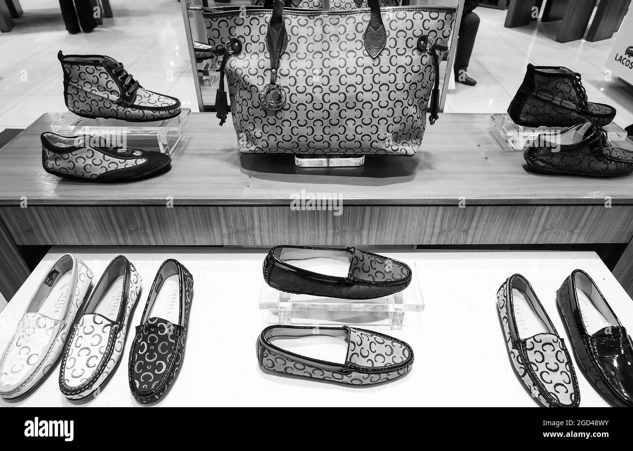 JOHANNESBURG, SOUTH AFRICA Jan 06, 2021 A grayscale of the interior