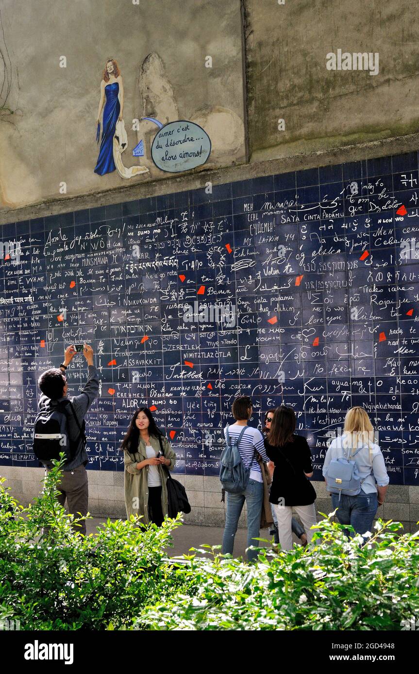 Jehan rictus square abbesses montmartre hi-res stock photography and images  - Alamy