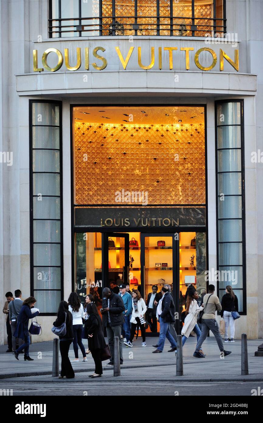 Louis Vuitton Shop, Paris, France, Europe, EU Stock Photo - Alamy