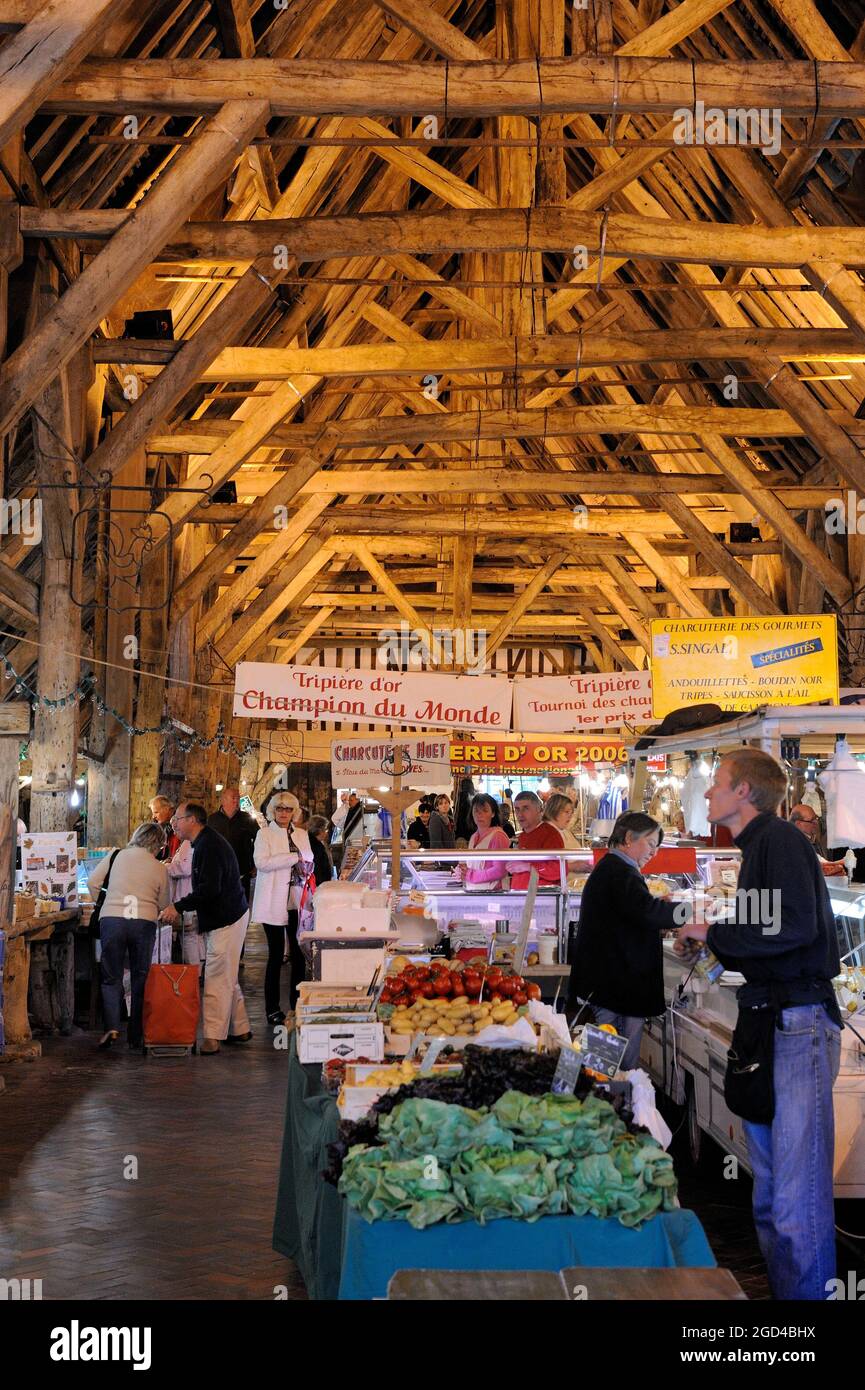FRANCE, CALVADOS (14) NORMANDY, DIVES-SUR-MER, THE COVERED MARKET Stock  Photo - Alamy