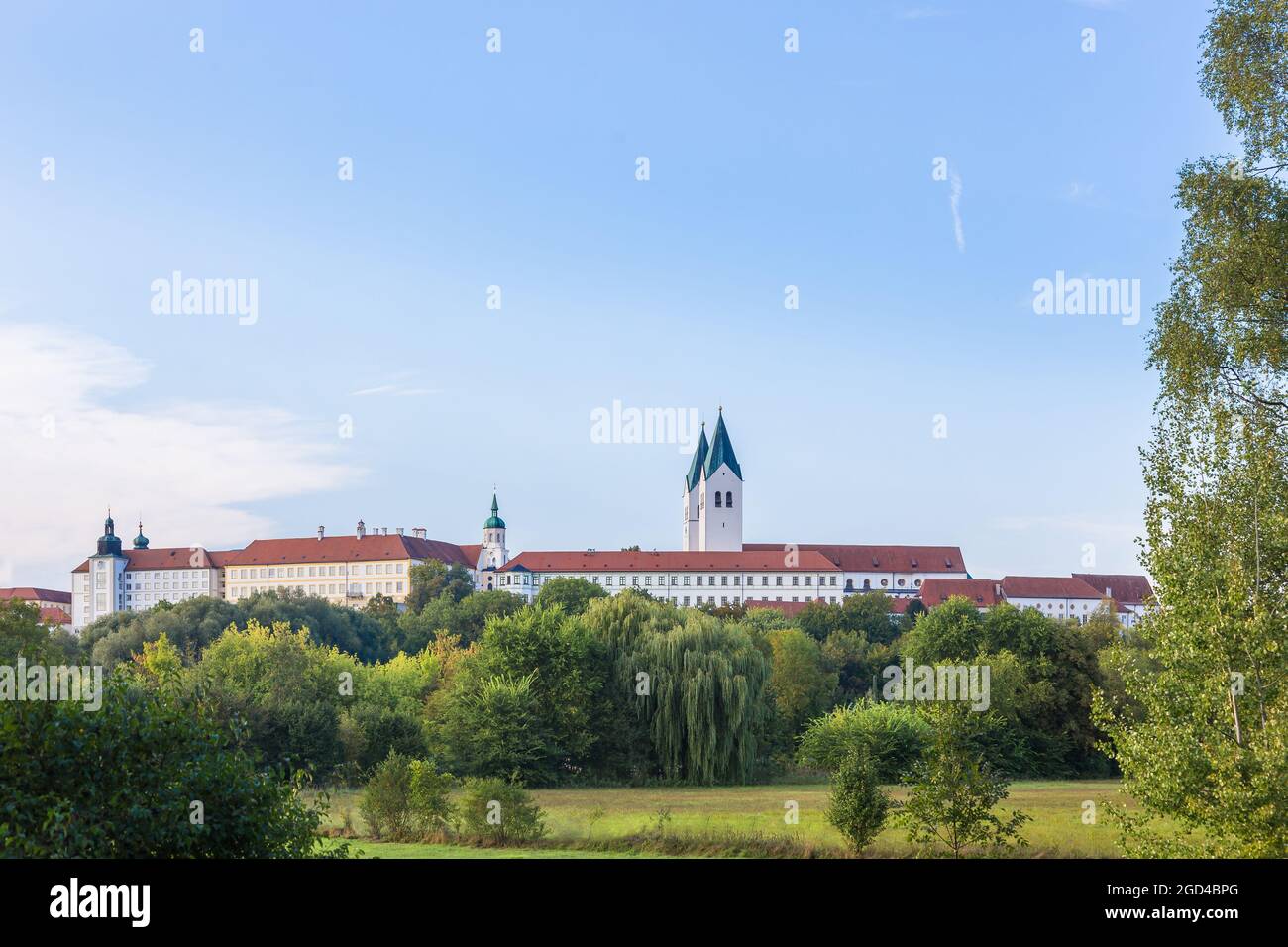 geography / travel, Germany, Bavaria, Freising, cathedral mount, ADDITIONAL-RIGHTS-CLEARANCE-INFO-NOT-AVAILABLE Stock Photo