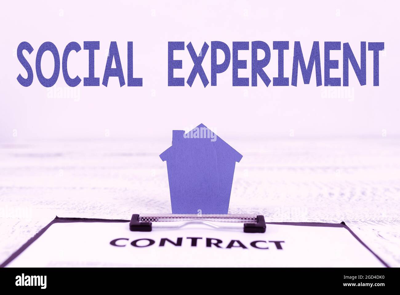 Sign Displaying Social Experiment Word For The Research Project Conducted With Human Subjects Presenting Real Estate Business Creating Better Stock Photo Alamy