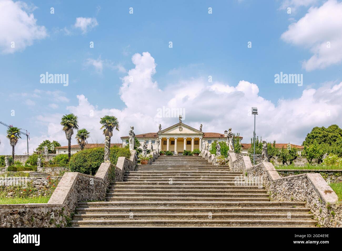 geography / travel, Italy, Venetia, Vicenza, villa Piovene, Lugo di Vicenza, ADDITIONAL-RIGHTS-CLEARANCE-INFO-NOT-AVAILABLE Stock Photo