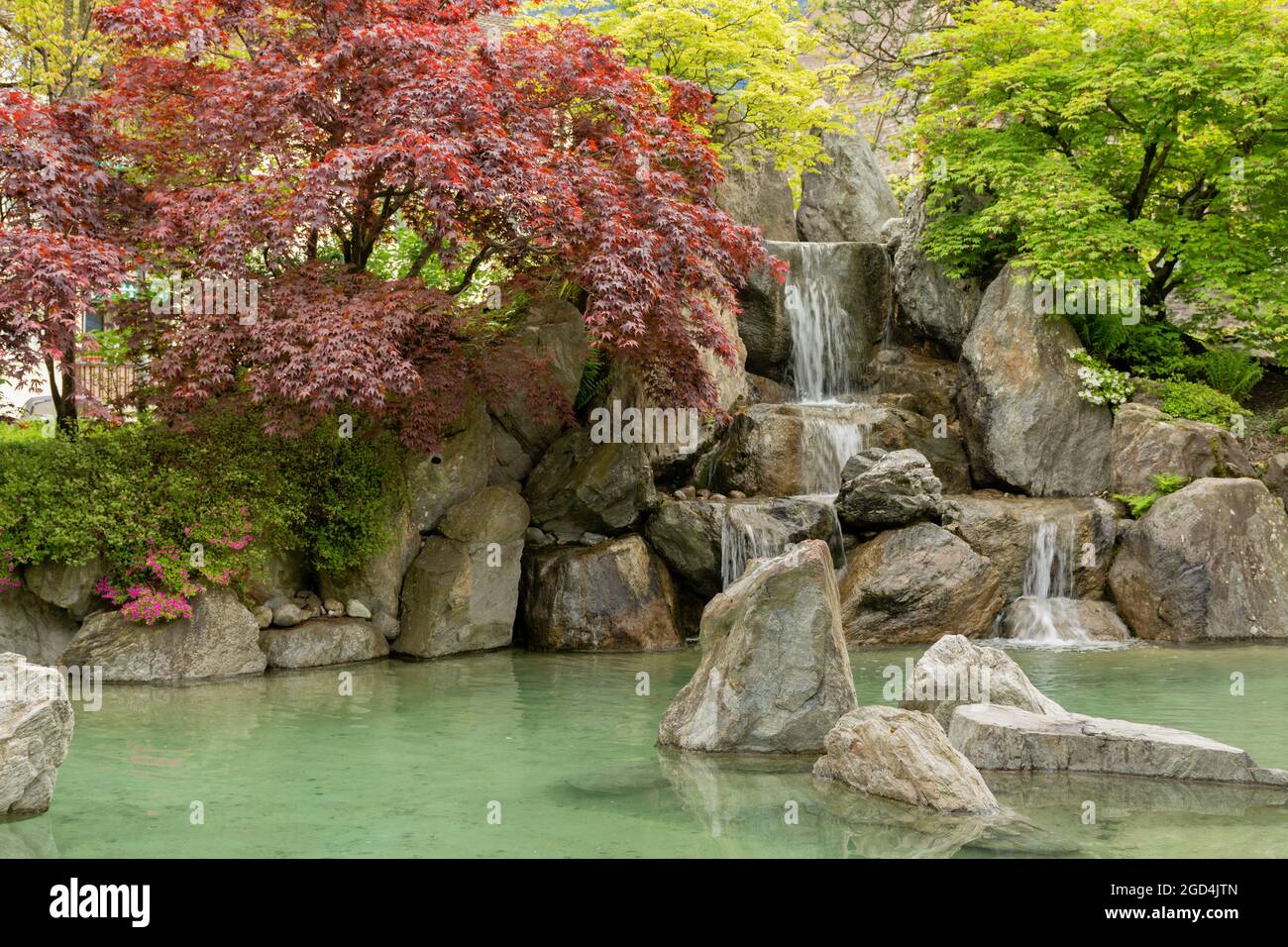 Japanischer garten interlaken hires stock photography and images Alamy