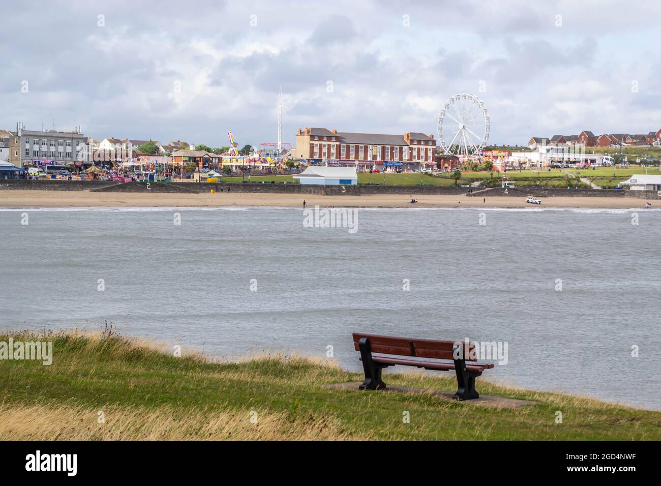 BARRY ISLAND, ENGLAND 7 August 2021 Friars Point on Barry Island