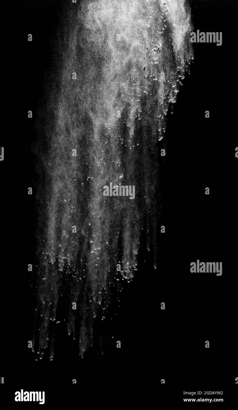 dust powder flour background explosion Stock Photo Alamy