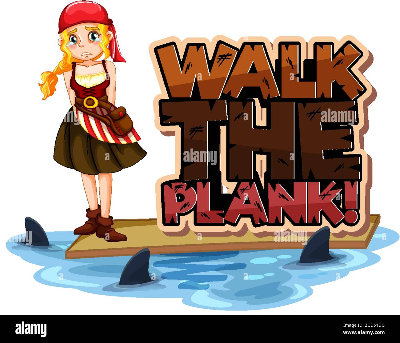Walk the plank font banner with a pirate girl cartoon character illustration Stock Vector Image & Art - Alamy Walk the plank font banner with a pirate girl cartoon character illustration Stock Vector Image & Art - Alamy