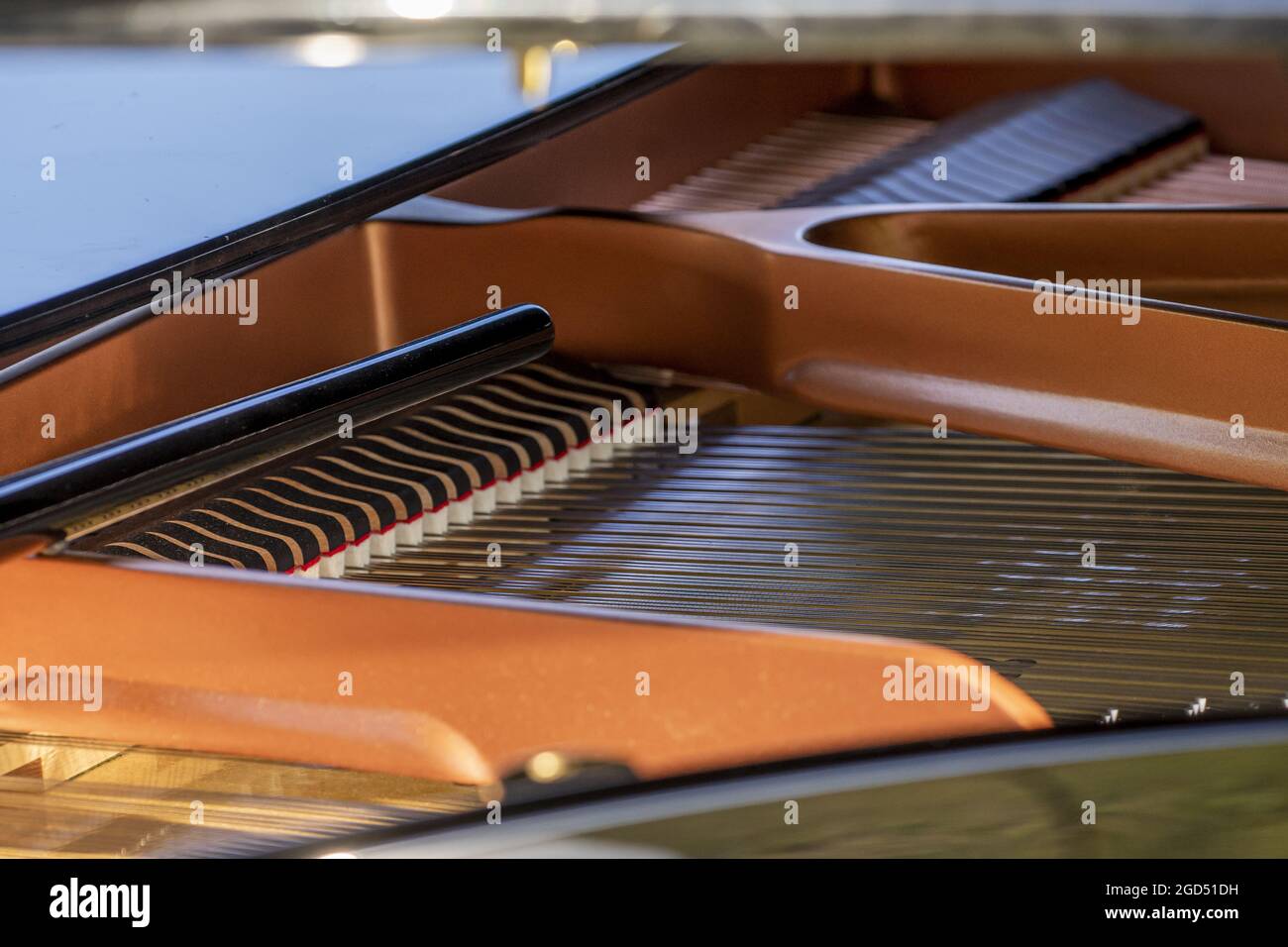 Closeup selective shot piano hi-res stock photography and images - Alamy