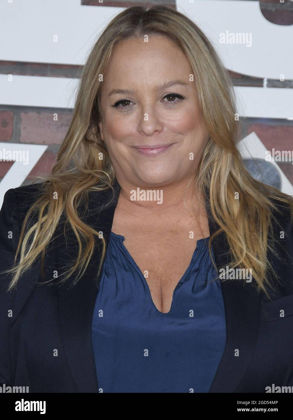 Julie Yorn arrives at STARZ's HEELS Series Premiere held at a location in Los Angeles, CA on Tuesday, ?August 10, 2021. (Photo By Sthanlee B. Mirador/Sipa USA) Stock Photo