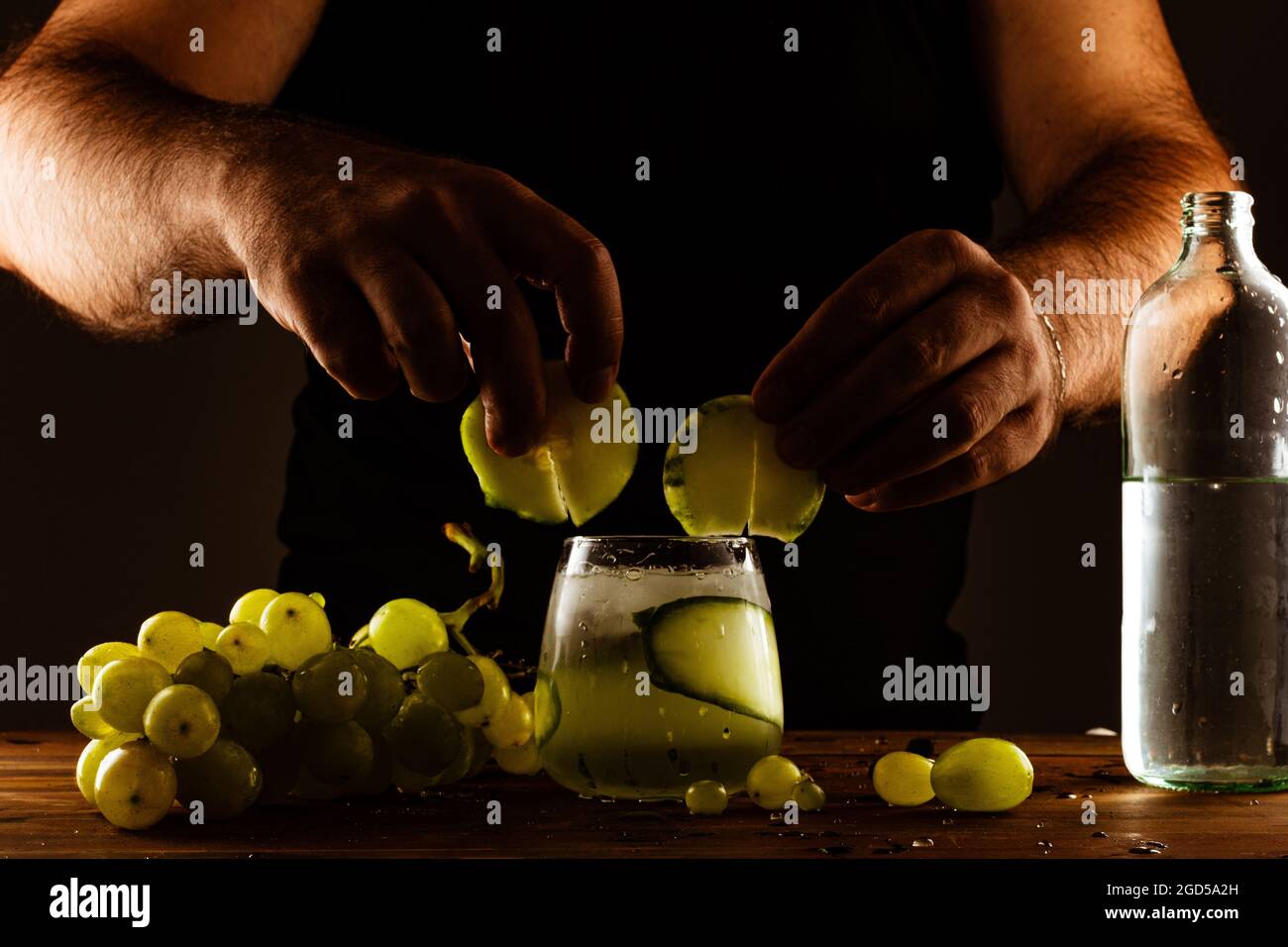 Closeup shot making alcoholic hi-res stock photography and images - Alamy