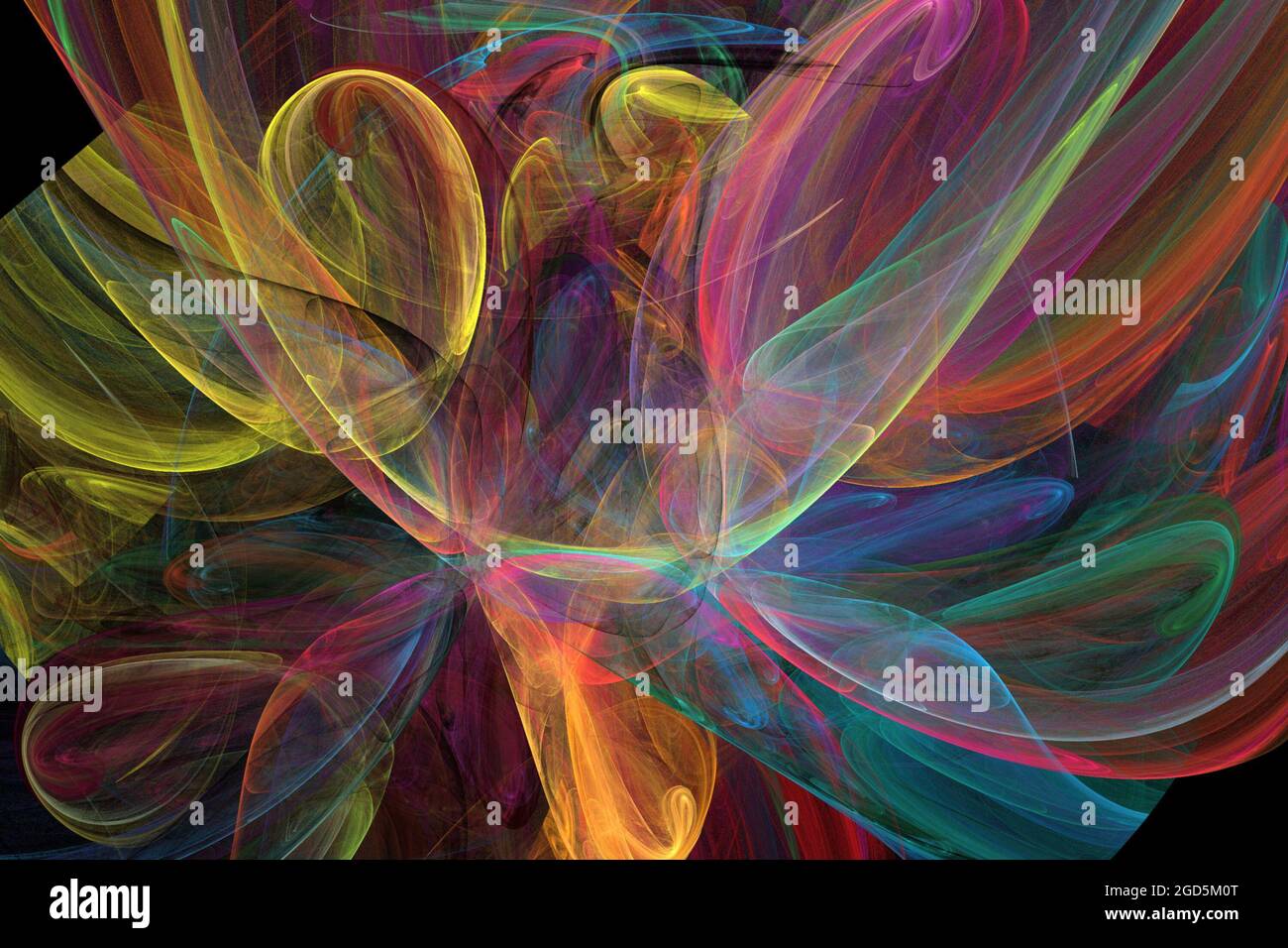 Colorful fractal hi-res stock photography and images - Alamy