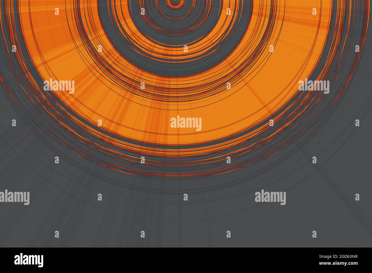 Minimalistic orange and gray background with circles Stock Photo - Alamy