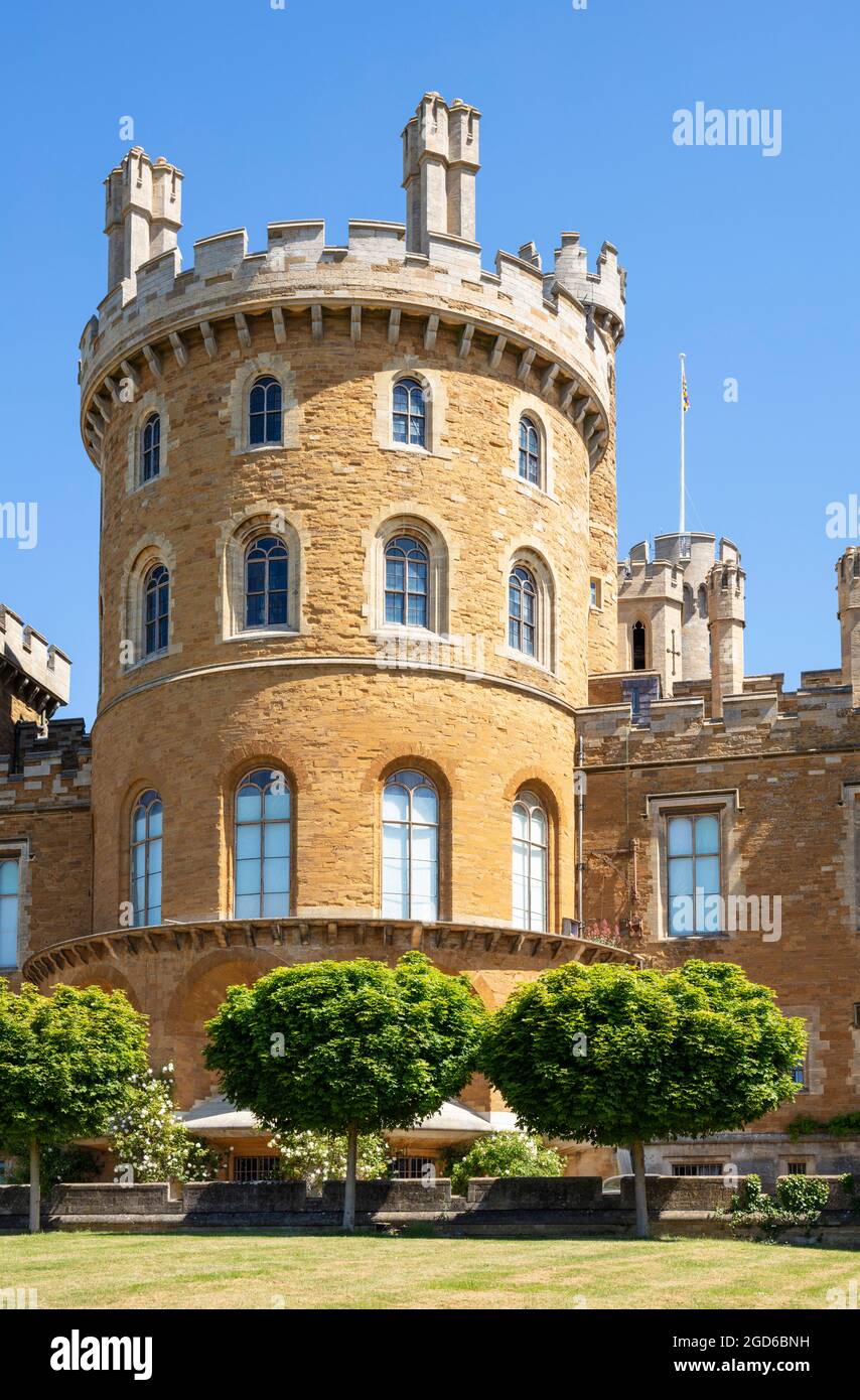 Belvoir Castle Vale of Belvoir Grantham Leicestershire England UK GB Europe Stock Photo