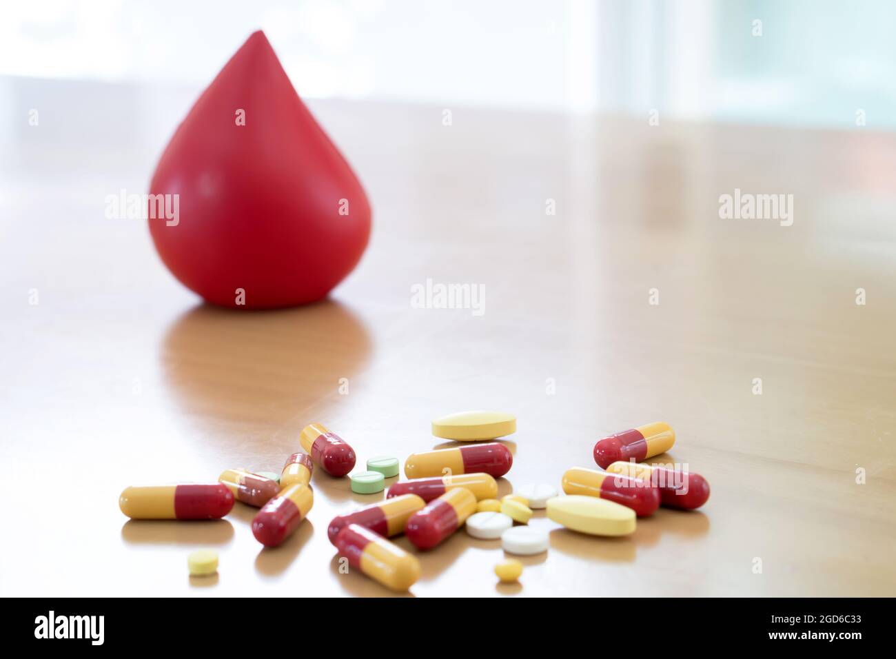 Diabetes and medicine concept. isolated Stock Photo Alamy
