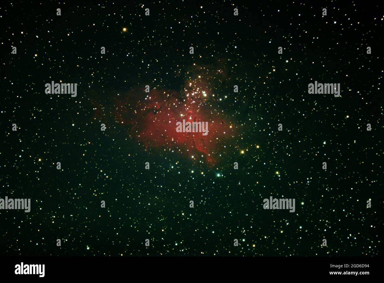 Eagle Nebula Wide Field Stock Photo