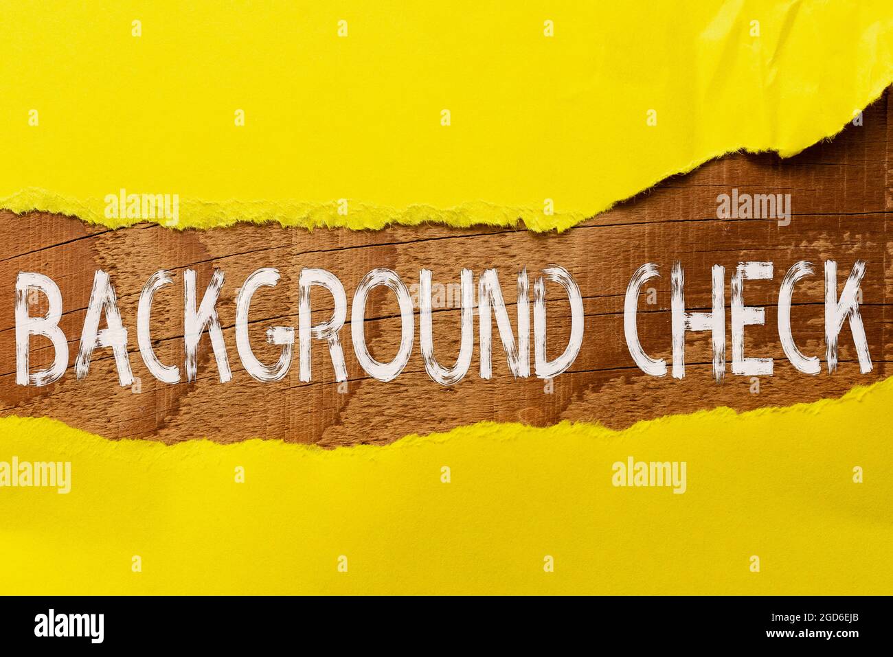 Handwriting text Background Check. Word Written on investigation into a ...