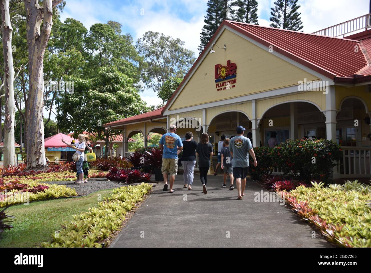 Oahu HI U.S.A. 6/3&6/2021. Dole Plantation. Gardens. Pineapple Express