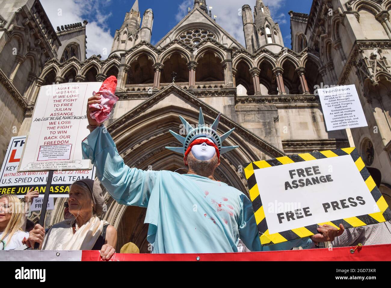 Liberty placard hires stock photography and images Alamy