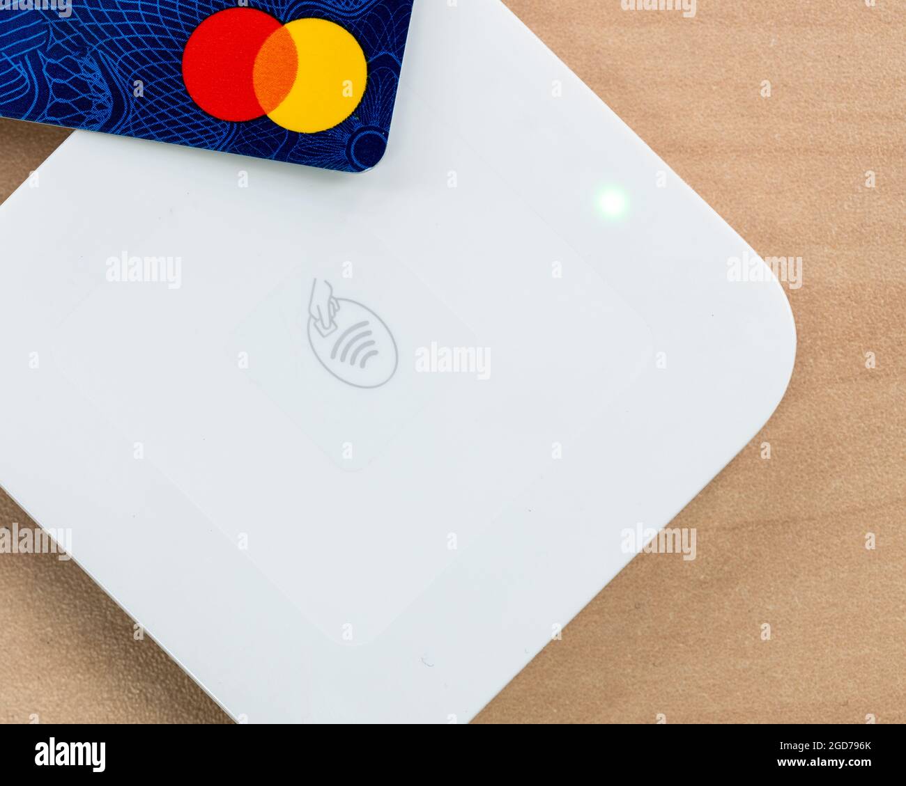 Credit card contactless payment system Stock Photo